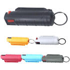 2Pcs ABS Pepper Spray Keychain Safety Lock Self Defense Security Protection
