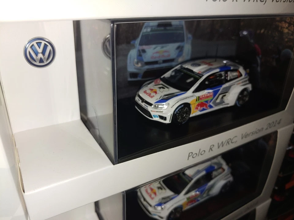 1x Spark  VOLKSWAGEN POLO S. Ogier - WINNER Rally MONTECARLO 2014 -1:43 - Immagine 1 di 3