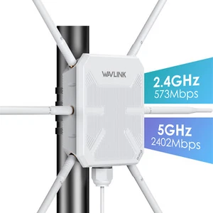 WiFi 6 Range Extender Indoor Outdoor 3000Mbps WiFi Repeater Dual Band Router - Picture 1 of 43