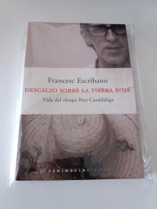 FRANCESC SCRIBE ""BAREFOOT ON THE RED EARTH"" BOOK FIRST EDITION - Picture 1 of 2