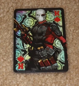 SDCC 2016 EXKLUSIVE MATTEL SUICIDE SQUAD DEADSHOT KARTE - Bild 1 von 2
