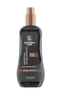 Australian Gold Bronzing Accelerator Dark Tanning Spray 237ML - FREE SHIPPING - Picture 1 of 6