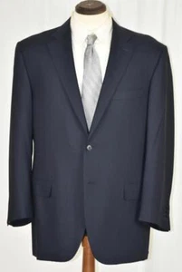 $1395 CANALI 1934 Travel 2BTN Black Fine Zephyr Weave SportCoat Jacket 44 L - Picture 1 of 7