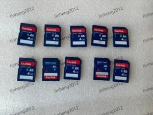 Carte mémoire SANDISK SD SDHC 4Go 10PCS - Photo 1/2