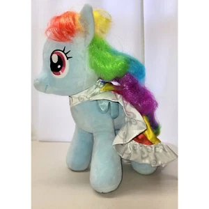 MY LITTLE PONY Build A Bear Workshop Rainbow Dash & Cape 16" Plush Soft Toy - Picture 1 of 11