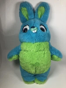 Disney Pixar Toy Story 4 Blue Green Bunny 12” Plush Stuffed Animal Toy - Picture 1 of 12