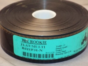 35mm Film Movie Trailer (Flat) The Rookie - Imagen 1 de 1
