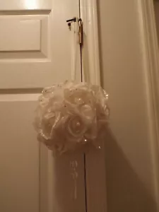 Wedding Rose Hanging Ball - Picture 1 of 2