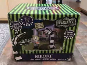Beetlejuice 10.5' Airblown Inflatable Archway - NEW IN BOX SEALED - Picture 1 of 2