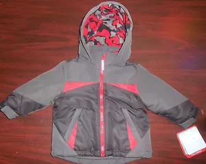 Chaqueta Abrigo con Camuflaje WonderKids Negro Rojo Camuflado 4 en 1 Resistente al Agua 12 Mth 39.99 - Imagen 1 de 5