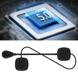 Motorcycle Helmet Headset Wireless Bluetooth 5.0 Headphone Speaker Hands Free - Picture 1 of 14