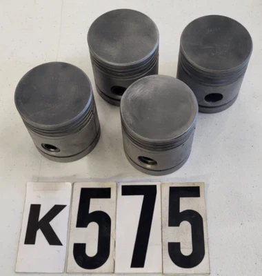 Juego de 4 pistones MG - TC TD TF POCO KILOMETRAJE +.040" 1250cc K575 Foto 1 de 2