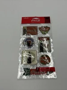 Vintage, Coca-Cola Adhesive Tiles, Set of 7 SEALED - Picture 1 of 3