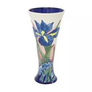 Alte Tupton Ware - Iris Design - 8 Zoll (20 cm) Vase - Bild 1 von 1