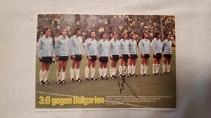 DFB Jürgen Grabowski Legende 3 original handsignierte Autogramme Rarität - Bild 1 von 3