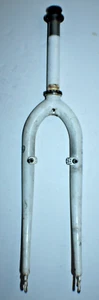 Vintage Chromoly Rigid MTB Bike Fork 26" 1" Threaded 190mm Canti Fast Shipper :) - Picture 1 of 17