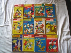 12 Walt Disneys Taschen Bücher Erstauflage ca. 40/50 Jahre alt Donald Duck/Mikey - Bild 1 von 6