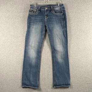 Vigoss Slim Boot Damen 12 Faded Blue Boot Cut Jeans - Bild 1 von 14