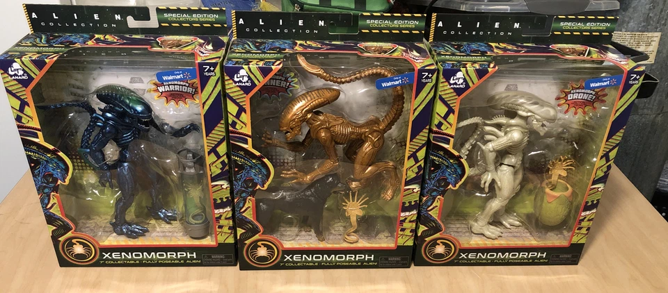 Coleção Alien Xenomorph Edição Especial Exclusiva Walmart Novo Na Caixa - Imagem 1 de 1