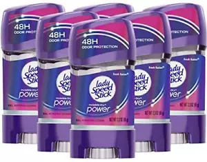 Lady Speed Stick Invisible Dry Power Antiperspirant Deodorant Gel, Fresh Fusion - Picture 1 of 8
