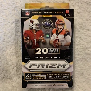 2020 Prizm NFL Football Hanger Box-RED ICE PRIZMS-BURROW-HURTS 20 CARDS - Picture 1 of 2