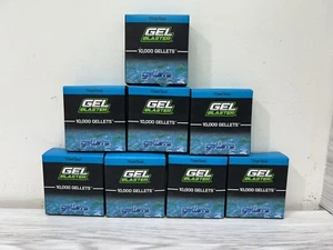 Gel Blaster Gellets 8 Box 10,000 Per Box 80,000 Total, Small Balls Ages 3+,Teal - Picture 1 of 2