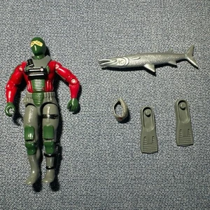 Undertow 1990 GI Joe Destro’s Frogmen Vintage Action Figure with Mask & Flippers - Picture 1 of 20