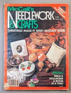 McCALL'S NEEDLEWORK & CRAFTS Magazine Winter 1978 Christmas Make It VTG RARE HTF - Picture 1 of 4