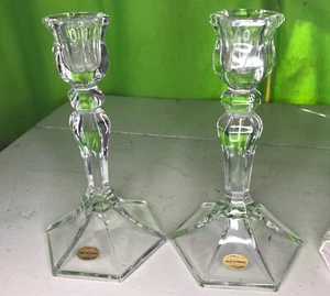 Kerzenständer 2er Set Kristall - Made In France - Bild 1 von 2