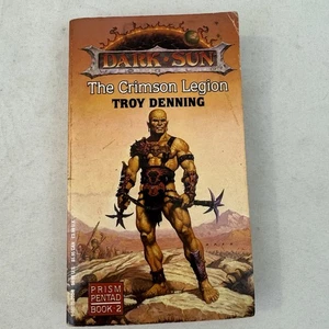The Crimson Legion by Troy Denning - Dark Sun 1992 Prism Pentad #2 Fast Ship - Bild 1 von 8
