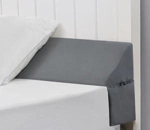 Queen Bed Wedge Pillow/Headboard Pillow for Headboard Gap,Bed Gap Filler to C... - Picture 1 of 8