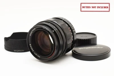 [Top MINT w/Food] Voigtlander NOKTON 35mm F1.2 Aspherical VM For Leica M Lens JP - Image 1 of 4