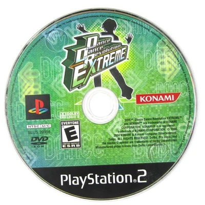 Dance Dance Revolution Extreme PS2 Authentic Tested Disk Only Playstation 2 - Image 1 of 4