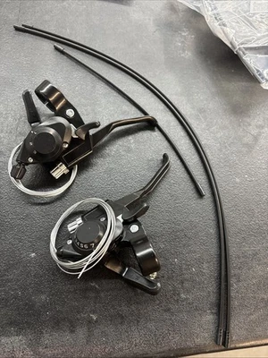 Sunlite 3x7-- 21-Speed rapid fire index Shifter with V-Brake Lever--- Set Black - Image 1 of 4