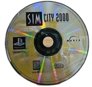 SimCity 2000 Playstation 1, PS1, nur Disc, getestet und funktionsfähig - Bild 1 von 1