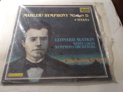 Leonard Slatkin – Mahler: Symphony No. 1 In D «Titan» SEALED Telarc Record 1981 - Image 1 of 4