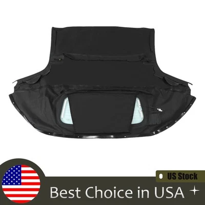 Soft Top Fits For Mazda MX-5 Miata 2006-2014 US USA Black W/ Heated Glass Window Foto 1 de 4