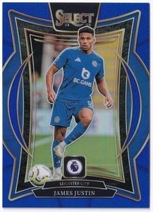Panini Premier League Select 2024-25 James Justin Blue Prizm - Picture 1 of 2