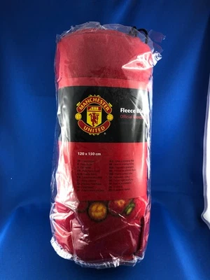 Artículo de fan - Manchester United - Manta polar - Manta de peluche - NUEVO Foto 1 de 4