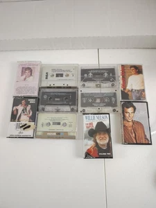 Cassette Tapes Lot Of 10 Various Country Artists - Bild 1 von 6