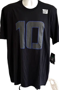 New York Giants Shirt Mens XL NFL Football Eli Manning 10 Nike Team Apparel - Picture 1 of 11