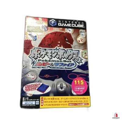 Game Cube Pokemon Box Ruby and Sapphire Nintendo GC good Japan Used - Image 1 of 4