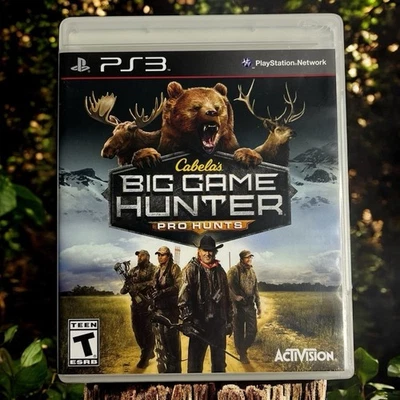 Cabela's Big Game Hunter Pro Hunts Sony PlayStation 3 PS3 Video Game No Manual - Image 1 of 4