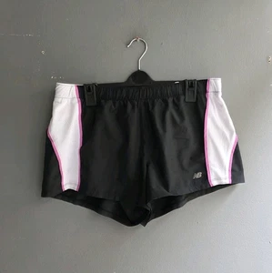 Pantalones Cortos Atléticos para Correr New Balance Negro Blanco Rosa Reino Unido 10-12 M Deportes Gimnasio Mujeres - Imagen 1 de 12
