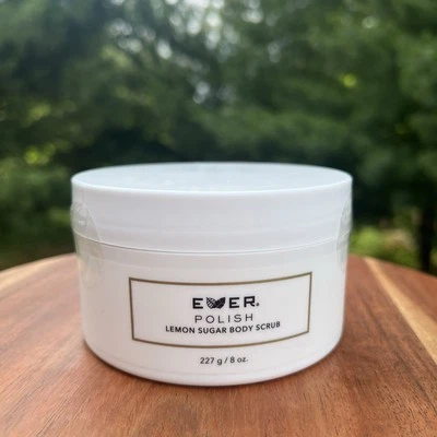 EVER Polish Lemon Sugar Body Scrub 227g 8oz Smooth Glowing Skin New Sealed - Image 1 of 3