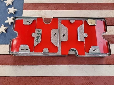 Vintage Duplicate Bridge Boards  Aluminum Set of 4 - Image 1 of 3