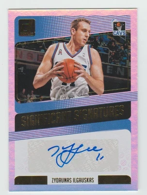 ZYDRUNAS ILGAUSKAS Cavaliers 2018–19 Donruss ЗНАЧИТЕЛЬНЫЕ ПОДПИСИ #SS-ZIG С АВТОГРАФОМ - Изображение 1 из 2