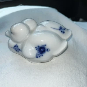 Royal Copenhagen Porzellan blaue Palmette Ente Vogel Figur seltene blaue Bemalung - Bild 1 von 5