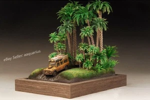 1/64 Scale Custom Land Rover Defender 110 Camel Trophy Completed Model - Picture 1 of 10