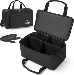 4 Par Spotlight Bag 5/16'' Padded Stage Lighting Storage Bag with Dividers, Hand - Picture 1 of 8